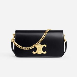Celine Multipochette Bag in Shiny Calfskin Black