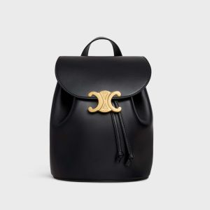 Celine Bonnie Backpack in Smooth Calfskin Black