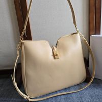 Celine Medium Camille 16 Soft Bag in Smooth Calfskin Apricot