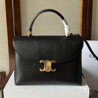 Celine Medium Nino Bag in Calfskin Black