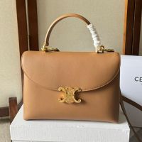 Celine Medium Nino Bag in Calfskin Brown