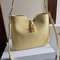 Celine Small Camille 16 Soft Bag in Smooth Calfskin Lemon
