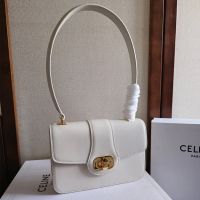 Celine Teen Josephine Bag in Calfskin White