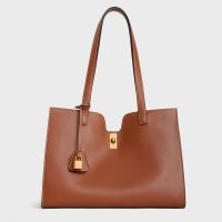 Celine Cabas 16 Bag in Smooth Calfskin Brown