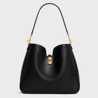 Celine Medium Camille 16 Soft Bag in Smooth Calfskin Black