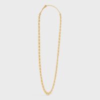 Celine Multi Triomphe Necklace in Gold Brass Gold