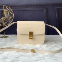 Celine Teen Classic Bag In Box Calfskin Beige
