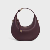 Celine Teen Lulu Bag in Grained Calfskin Burgundy
