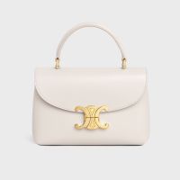 Celine Teen Nino Bag in Smooth Calfskin White